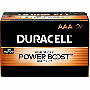 Duracell Coppertop Alkaline AAA Batteries (DUR02401)