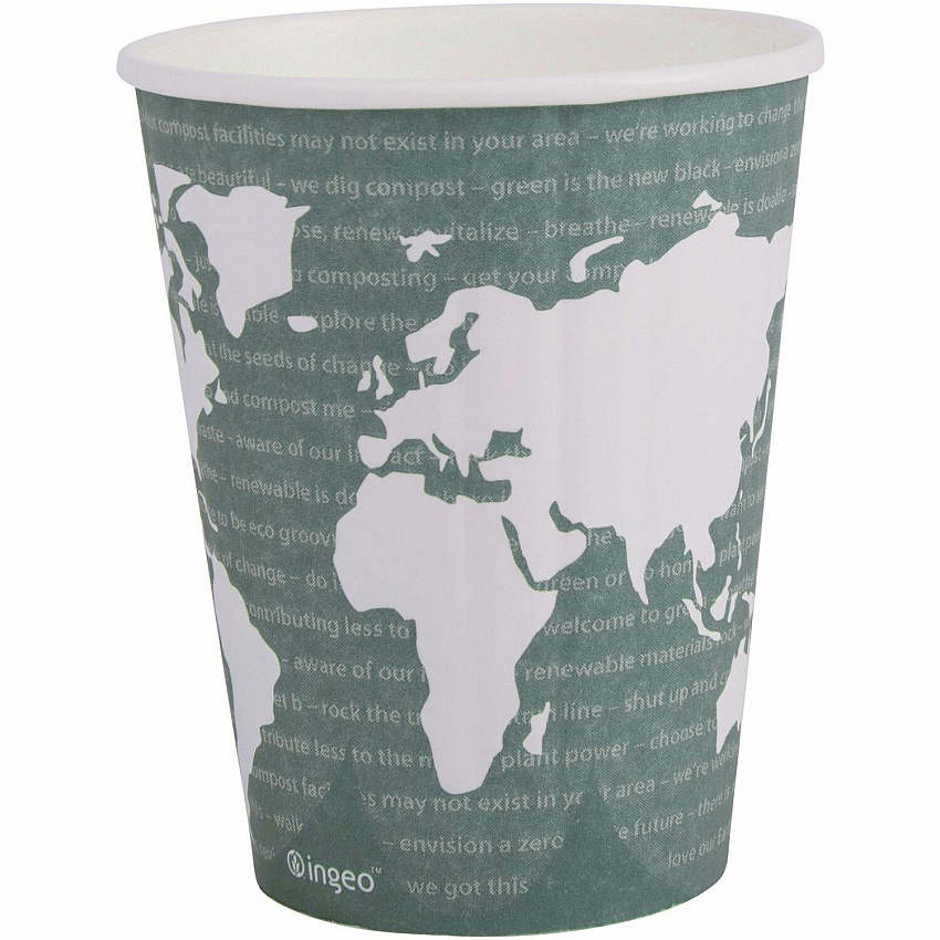 Eco-Products 12 oz World Art Insulated Hot Beverage Cups (ECOEPBNHC12WD)