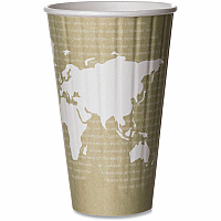 Eco-Products 16 oz World Art Insulated Hot Beverage Cups (ECOEPBNHC16WD)