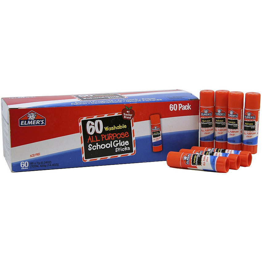 Elmer's Washable All Purpose School Glue Sticks Pack (EPIE501)