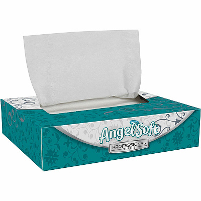 Angel Soft Professional Series Personal Flat Box Facial Tissue (GPCW548550)
