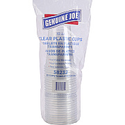 Genuine Joe 10 oz Clear Plastic Cups (GJO58232)