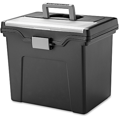 IRIS Portable Letter-size File Box (IRS110977)