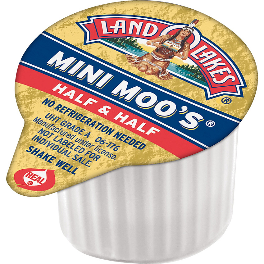 International Delight Land O Lakes Mini Moo's Half & Half Cream Singles (ITD100718)