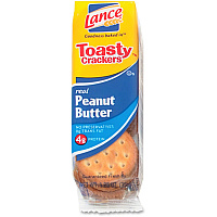 Lance Toasty Peanut Butter Cracker Sandwiches Packs (LNESN40654)