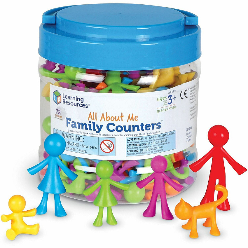 Learning Resources All About Me Family Counters Set (LRNLER3372)