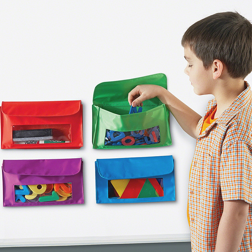 Learning Resources Magnetic Storage Pocket Set (LRNLER6447)