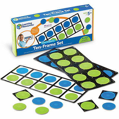 Learning Resources Giant Magnetic Ten-frame Set (LRNLER6644)