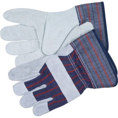 MCR Safety Leather Palm Economy Safety Gloves (CRW12010M)