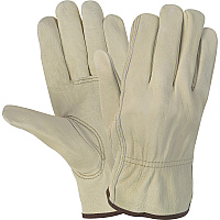 MCR Safety Durable Cowhide Leather Work Gloves (MCSCRW3215L)