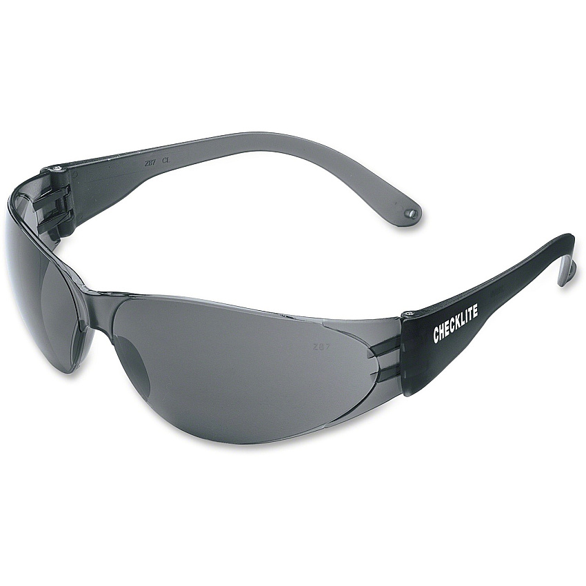 Crews Checklite Gray Lens Safety Glasses (MCSCRWCL112)