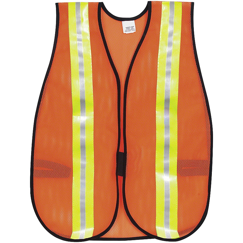 Crews Reflective Fluorescent Safety Vest (MCSCRWV201R)