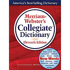 Merriam Webster Merriam Webster 11th Edition Collegiate Dictionary Printed/Electronic Book (MER8095)