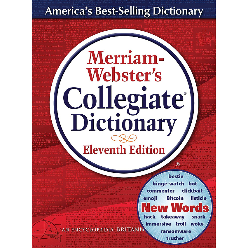 Merriam Webster Merriam Webster 11th Edition Collegiate Dictionary Printed/Electronic Book (MER8095)