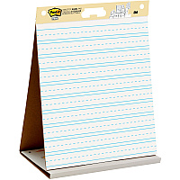 Post-it Tabletop Easel Pad with Primary Lines (MMM563PRL)