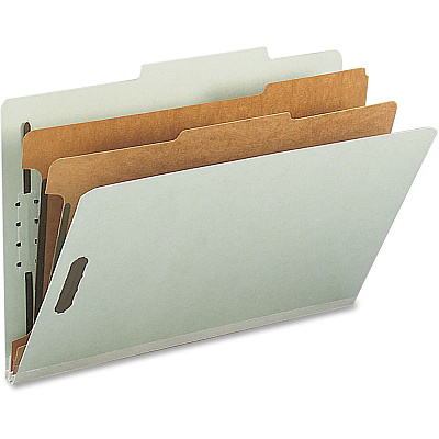 Nature Saver 2/5 Tab Cut Legal Recycled Classification Folder (NAT39951)