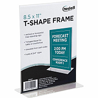 NuDell NuDell Freestanding T-shaped Sign Holder (NUD38020Z)