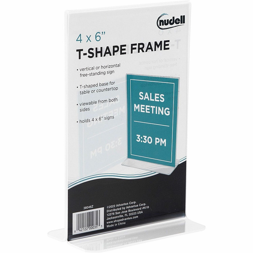 NuDell NuDell Double-sided Sign Holder (NUD38046Z)
