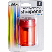 Officemate Double Barrel Pencil/Crayon Sharpener (OIC30240)