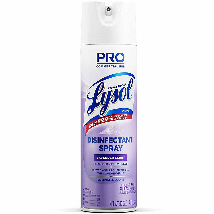 Professional LYSOL Lavender Disinfectant Spray (RAC89097)