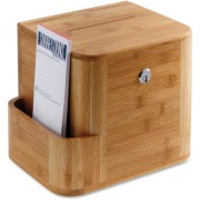 Safco Bamboo Suggestion Box (4237NA)