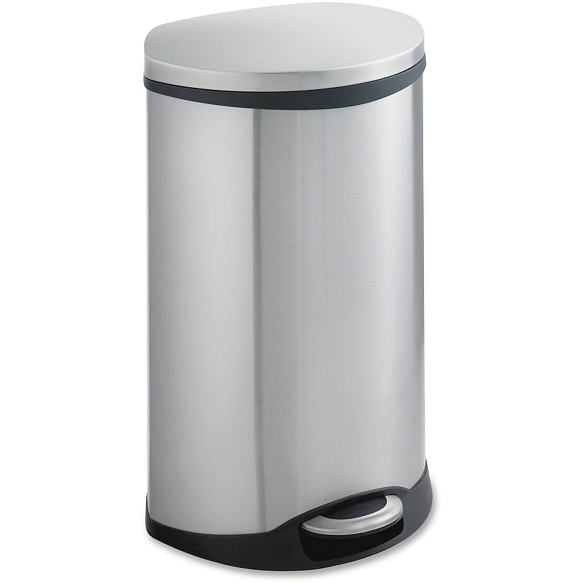 Safco Ellipse Step On Can Waste Receptacle (SAF9903SS)