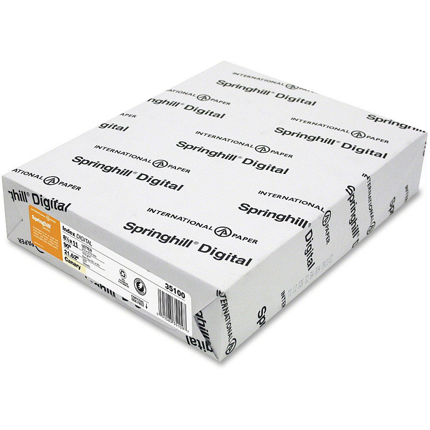 Springhill Multipurpose Cardstock - Canary (SGH035100)