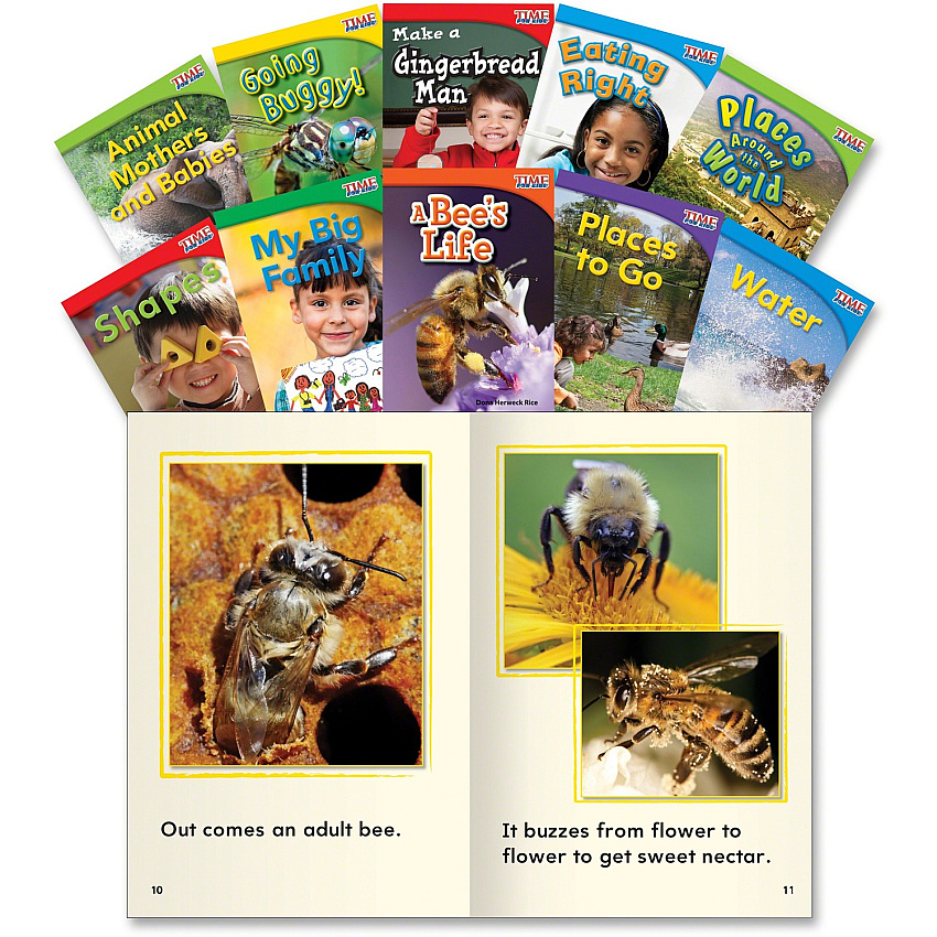 Shell Education TFK Emergent 1st-Grade Book Set 3 Printed Book (16099)