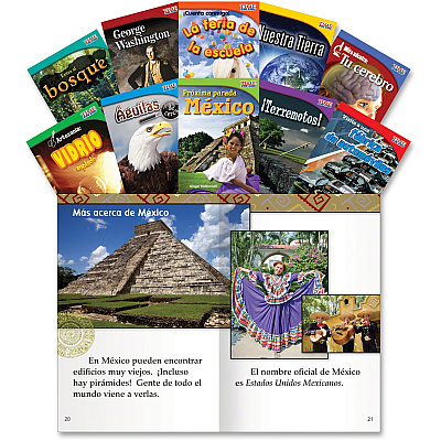 Shell Education TFK 1st-grade Spanish 10-Book Set 1 Printed Book (16102)