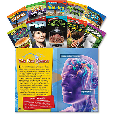 Shell Education TFK Advanced 4th-Grade 10-Book Set 1 Printed Book (18250)