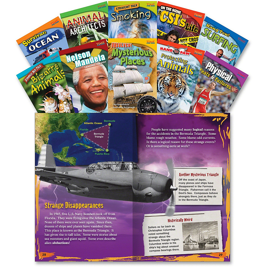 Shell Education TFK Advanced 4th-Grade 10-Book Set 2 Printed Book (18251)