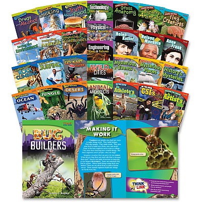 Shell Education TFK Advanced 4th-grade 30-book Set Printed Book (18387)