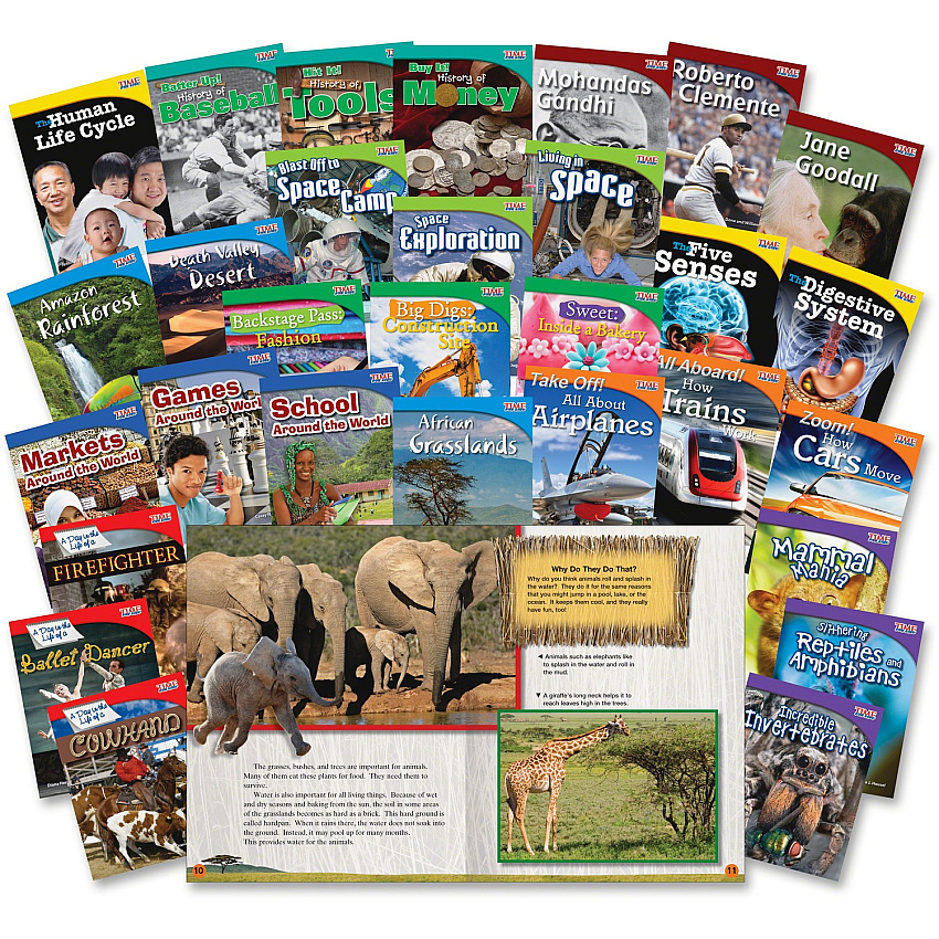 Shell Education TFK Fluent 3rd-grade 30-book Set Printed Book (18389)