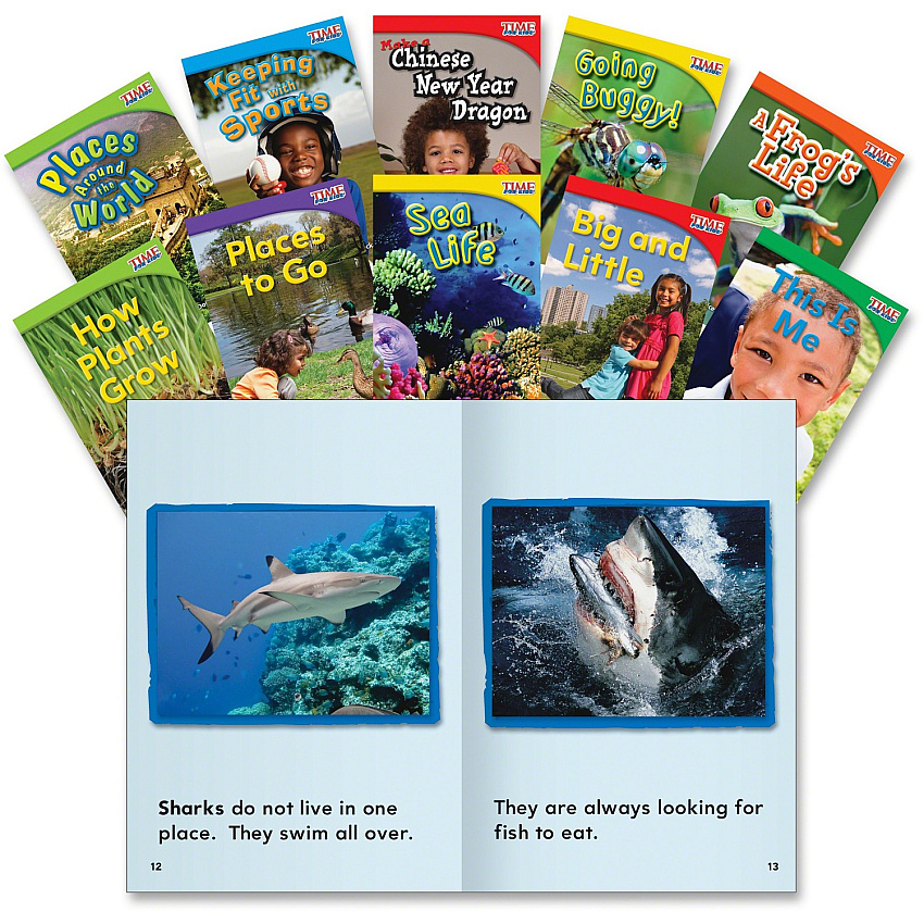 Shell Education TFK Emergent 1st-Grade 30-Book Set Printed Book (18393)
