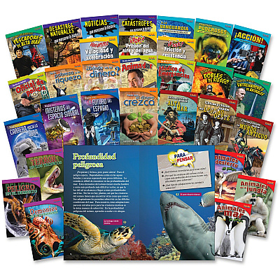 Shell Education TFK Challenging 30-Book Spanish Set Printed Book (20222)
