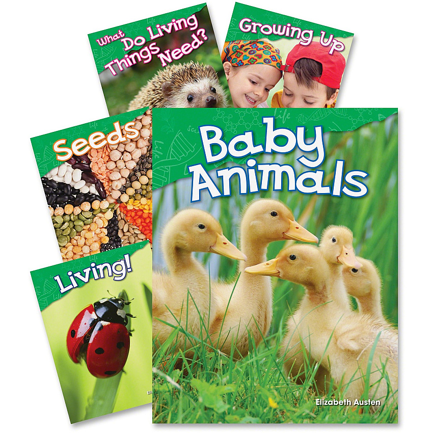 Shell Education Kindergarten Life Science Book Set Printed Book (23017)