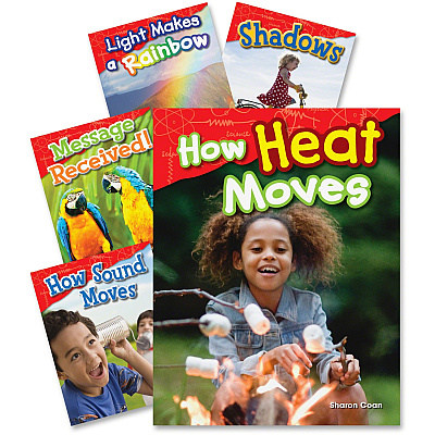 Shell Education 1st Grade Physical Science Book Set Education Printed Book for Science Printed Book (23019)