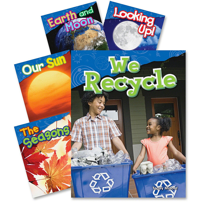 Shell Education 1st Grade Earth and Space Book Set Printed Book (23021)