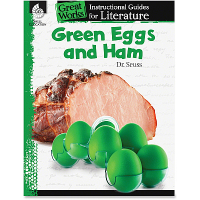 Shell Education Green Eggs and Ham Literature Guide Printed Book by Dr. Seuss (40002)