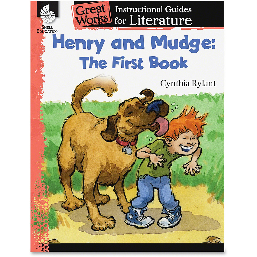 Shell Education Henry/Mudge The First Book Literature Guide Printed Book by Cynthia Rylant (40106)