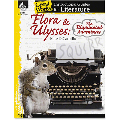 Shell Education Flora/Ulysses Instructional Guide Printed Book by Kate DiCamillo (40111)