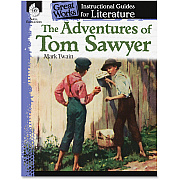 Shell Education Adventures Tom Sawyer Instruction Guide Printed Book by Mark Twain (40200)