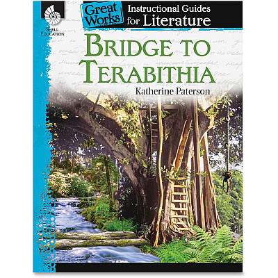 Shell Education Bridge To Terabithia Great Works Instructional Guides Printed Book by Katherine Paterson (40201)