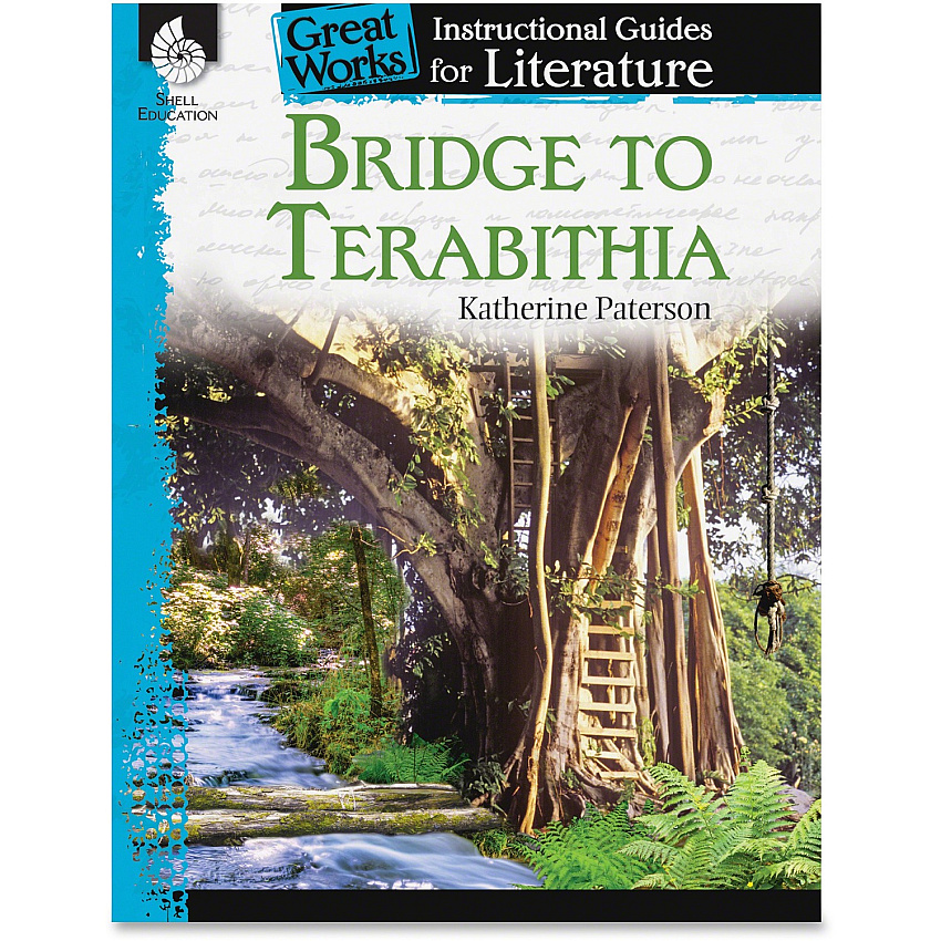 Shell Education Bridge To Terabithia Great Works Instructional Guides Printed Book by Katherine Paterson (40201)