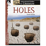 Shell Education Education Holes An Instructional Guide Printed Book by Louis Sachar (40207)