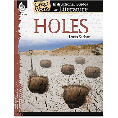Shell Education Education Holes An Instructional Guide Printed Book by Louis Sachar (40207)