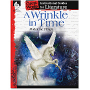 Shell Education Wrinkle In Time Great Works Instructional Guides Printed Book by Madeleine L'Engle (40217)