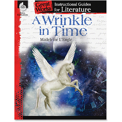 Shell Education Wrinkle In Time Great Works Instructional Guides Printed Book by Madeleine L'Engle (40217)