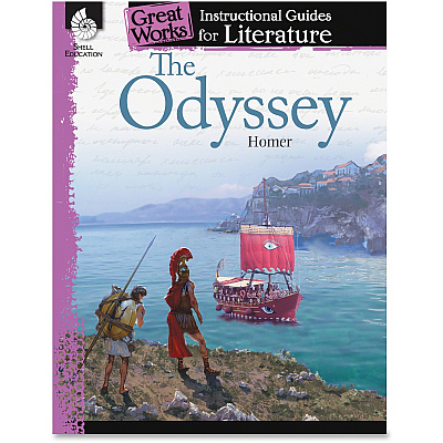 Shell Education The Odyssey An Instructional Guide Printed Book by Homer (40303)