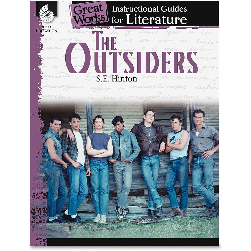 Shell Education The Outsiders An Instructional Guide Printed Book by S.E. Hinton (40304)
